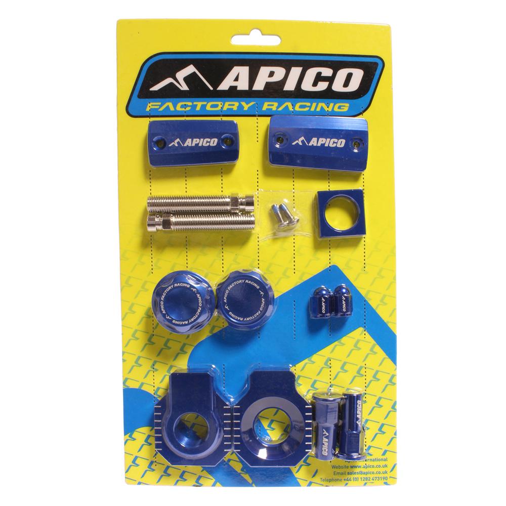 Apico Magura Factory Bling Pack For Husqvarna TC 125/250 & FC 125-450 2018 Blue