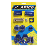 Apico Magura Factory Bling Pack For Husqvarna TC 125/250 & FC 125-450 2018 Blue