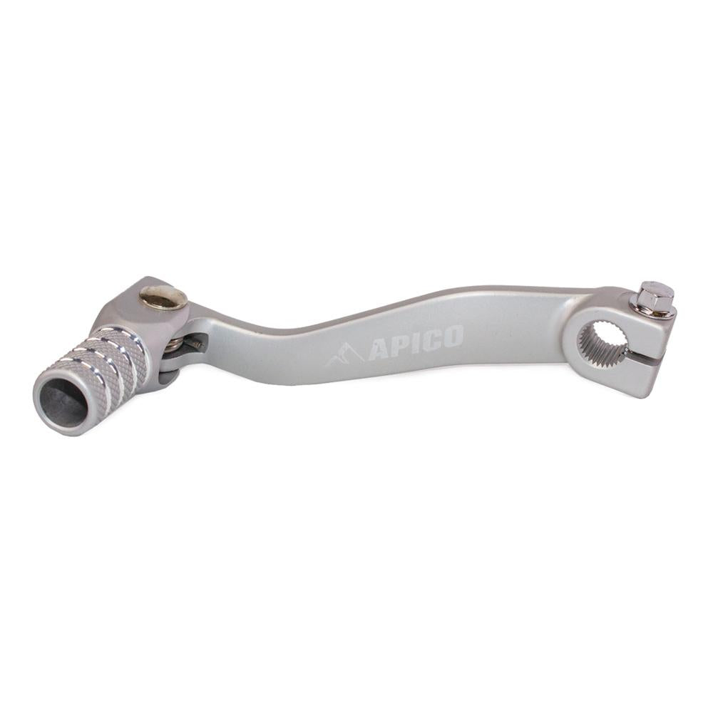 Apico Forged Gear Pedal For Honda CRF125F 2014-2023 Silver
