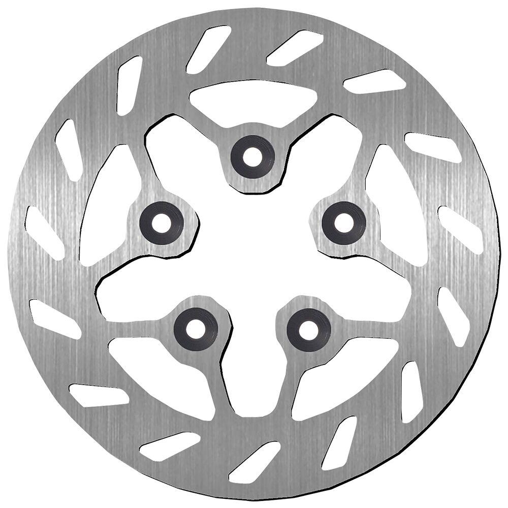 SBS Standard Round Front Left Brake Disc For Sym Symphony 125 2010-2011 - Silver