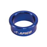Apico Single Front Wheel Spacer For TM EN/MX 125-300 2012-2020, EN/MX 250-530FI 2012-2020 Blue