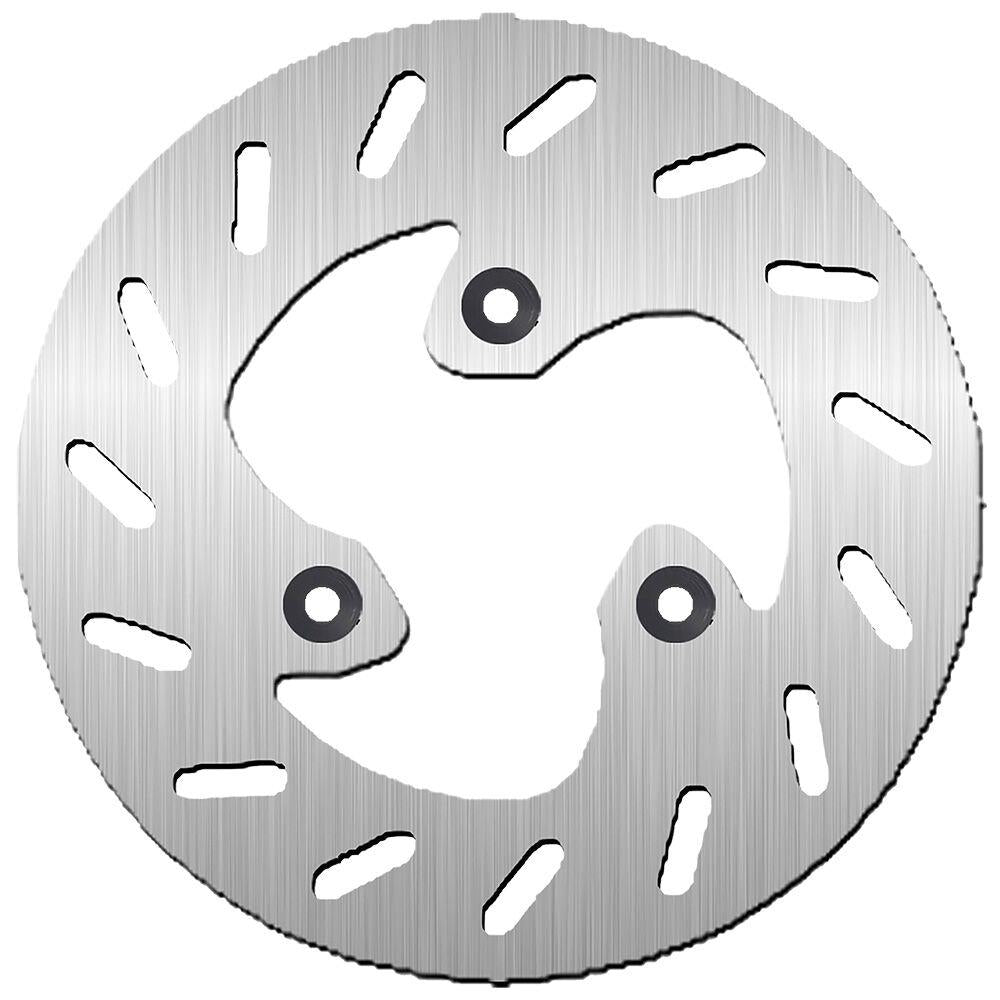 SBS Standard Round Front Left Brake Disc For Sym Allo 125 2011-2015 - Silver