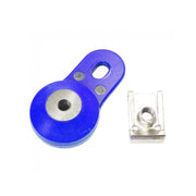Apico Exhaust Mounting Bracket For KTM/Husqvarna/Beta RR/Gas Gas/Sherco SE-R 125/250/300 2T >24 Blue