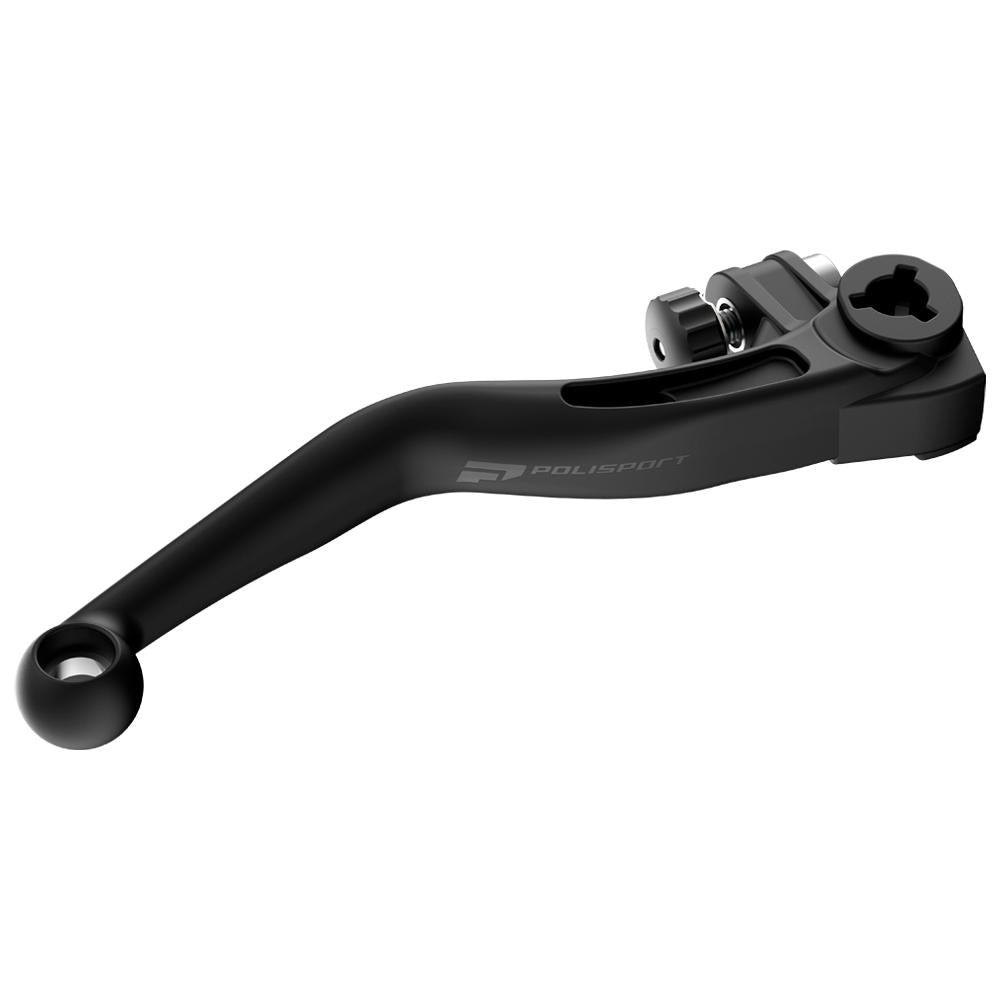 Polisport APT Braktec Brake Lever For Gas Gas MC/MC-F/EX/EX-F 2024-2025, EC/EC-F250-500 2021-2025, Husqvarna TE/FE 150-501 2022-2025 Black