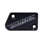 Works Connection Front Brake Master Cylinder Cover For Yamaha YZ 125/250 2008-2025, YZF250 2007-2025, YZF450 2008-2025, YZ125X 2020-2025, YZ250X 2016-2025, YZF 250/45X 2015-2025, WRF 250/450 2017-2025 Black