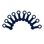 Apico Brake & Clutch Bleed Valve Rubber Caps - Pack Of 10 Blue