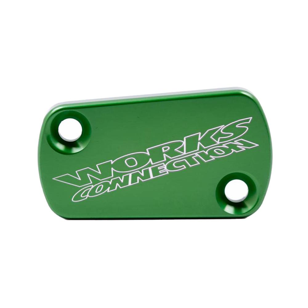 Works Connection Clutch Master Cylinder Cover Kawasaki KXF450 2019-2025, KXF250 & KXF 250/450X 2021-2025 Green