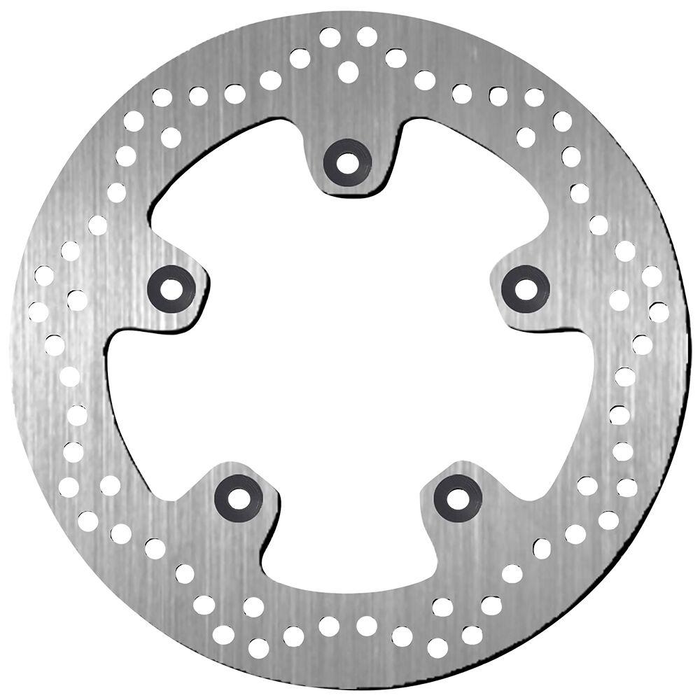 SBS Standard Round Front Left Brake Disc For Suzuki AN 250 2003-2006 - Silver