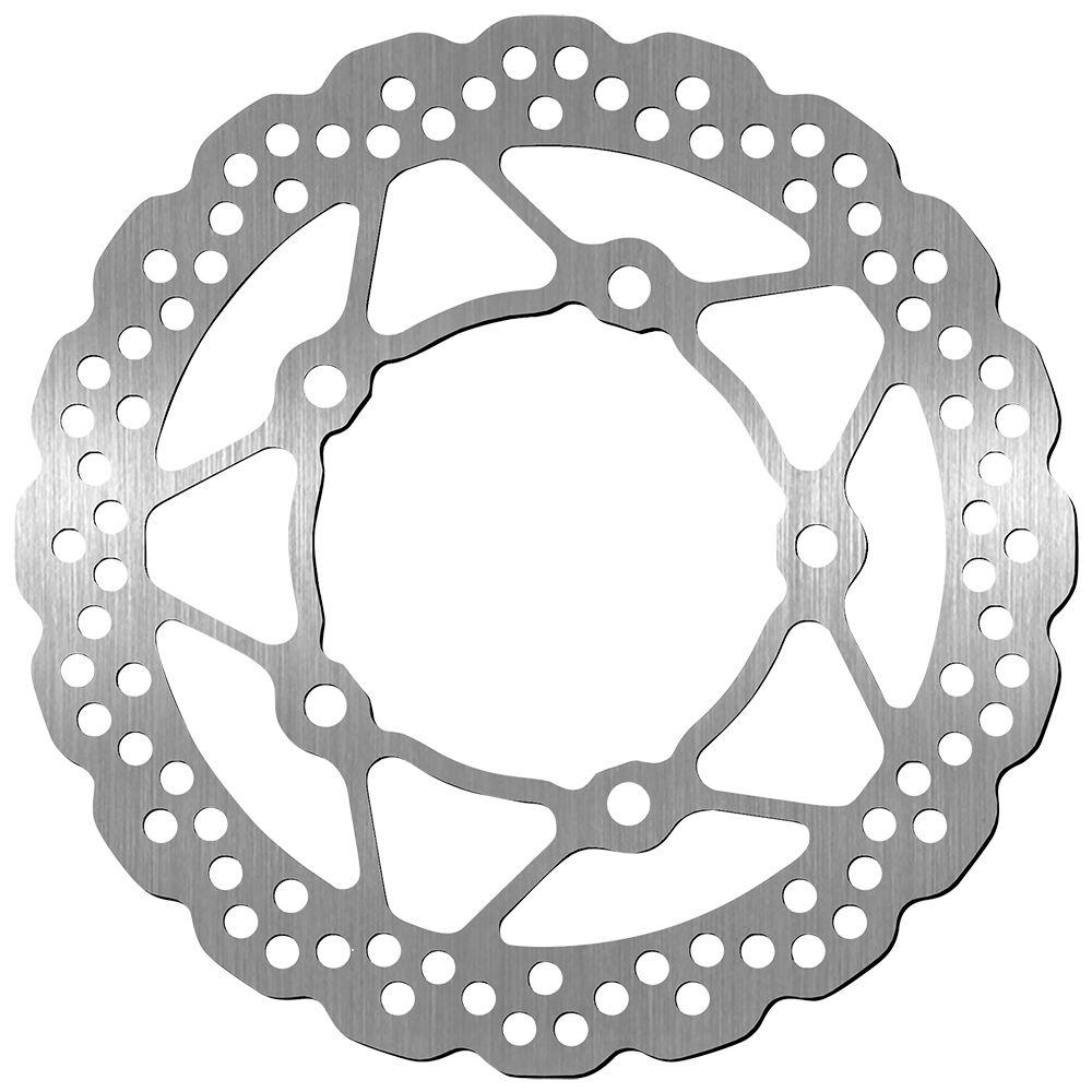SBS Standard Contour Front Right Brake Disc For Kawasaki EX300 Ninja 2013-2016 - Silver