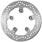 SBS Standard Round Front Right Brake Disc For Kymco K-XCT 300 I 2013 - Silver