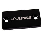 Apico Front Brake Master Cylinder Cover For Yamaha YZ65 2018-2025, YZ 1250/350 2001-2007, Kawasaki KX65 1993-2026 Black