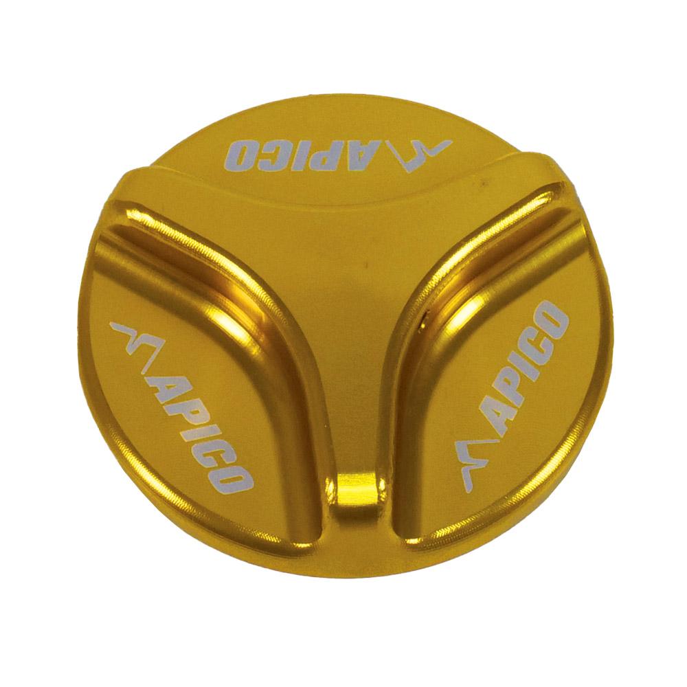 Apico Alloy Fuel Cap For TRS One 125/250/280/300 2016-2024 Yellow