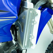 Works Connection Radiator Braces For Yamaha YZ250 2002-2024, YZ250X 2016-2024 Silver