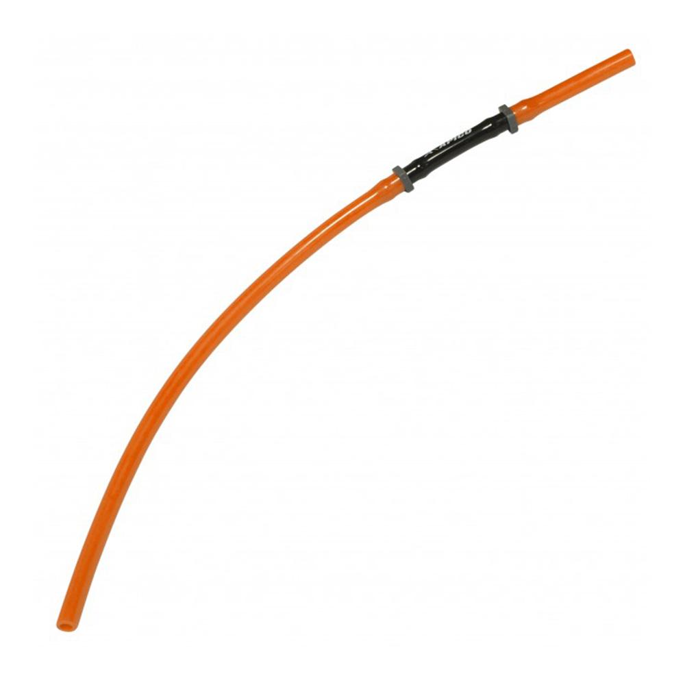 Apico Long Breather Pipe With One Way Valve Orange