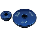 Works Connection Engine Plugs For Yamaha YZF250 2014-2025, YZF450 2010-2022, YZF250X 2015-2025, YZF450X 2016-2025, WRF250 2015-2025, WRF450 2016-2025 Blue