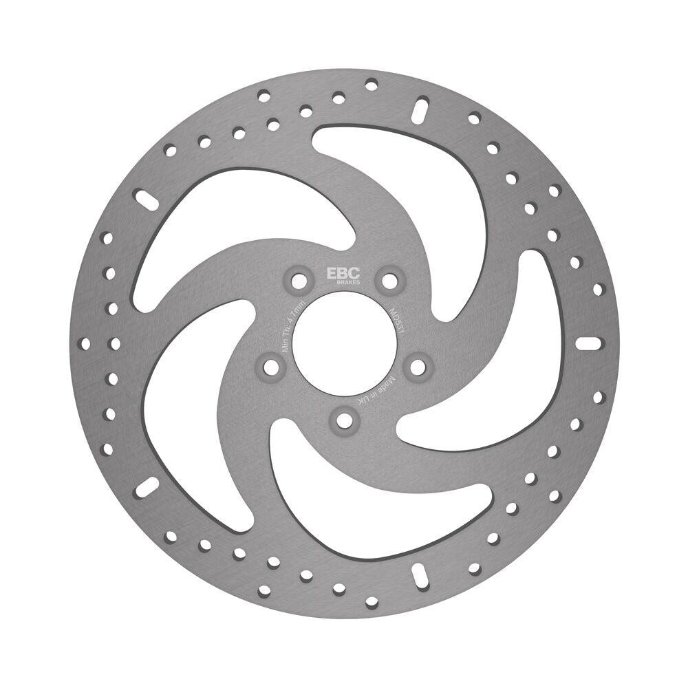 EBC Round Fixed Brake Disc For Harley Davidson XG 500 Street 2015 Front Left