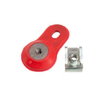 Apico Exhaust Mounting Bracket For KTM/Husqvarna/Beta RR/Gas Gas/Sherco SE-R 125/250/300 2T >24 Red