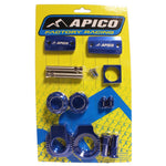 Apico Magura Factory Bling Pack For Husqvarna TX125 2018-2021, TE/FE/TPI 150-501 2018-2021 Blue