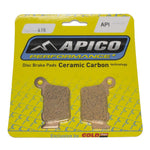 Apico Brake Pads K1 For KTM SX65 2023-2025, Husqvarna TC65 2023-2025, Gas Gas MC65 2023-2025 Fit Front Or Rear