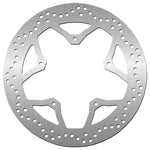 SBS Standard Round Front Brake Disc For Yamaha FZ6 600 N 2004-2008 - Silver