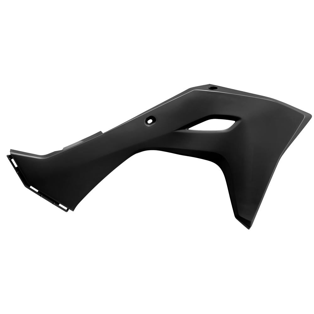 Polisport Radiator Scoops For Kawasaki KXF250 2025-2026, KXF450 2024-2026 Black