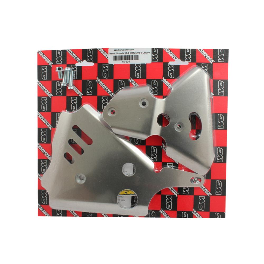 Works Connection Frame Guards For Honda CR125 1993-1994, CR250 1992-1996