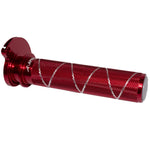 Apico Alloy Throttle Sleeve For KTM SX85 & Husqvarna TC85 2018-2025, Gas Gas MC85 2021-2023, SX/TC 125/250 2017-2022, MC 125/250 2021-2023, EXC/TE 125/250/300 2017-2019 Red