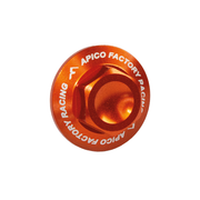 Apico Axle Nut Front M20 X 1.5 For KTM/Husqvarna SX/SXF/TC/FC 2015-2025, EXC/EXC-F/TE/FE 125-701 2016-2025 Orange