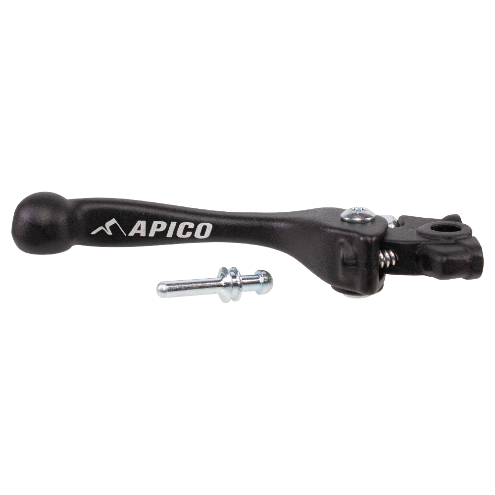 Apico Forged Brake Lever For Kawasaki KXF250 2021-2023, KXF450 2019-2023, KX 250/450XC 2021-2023 Black