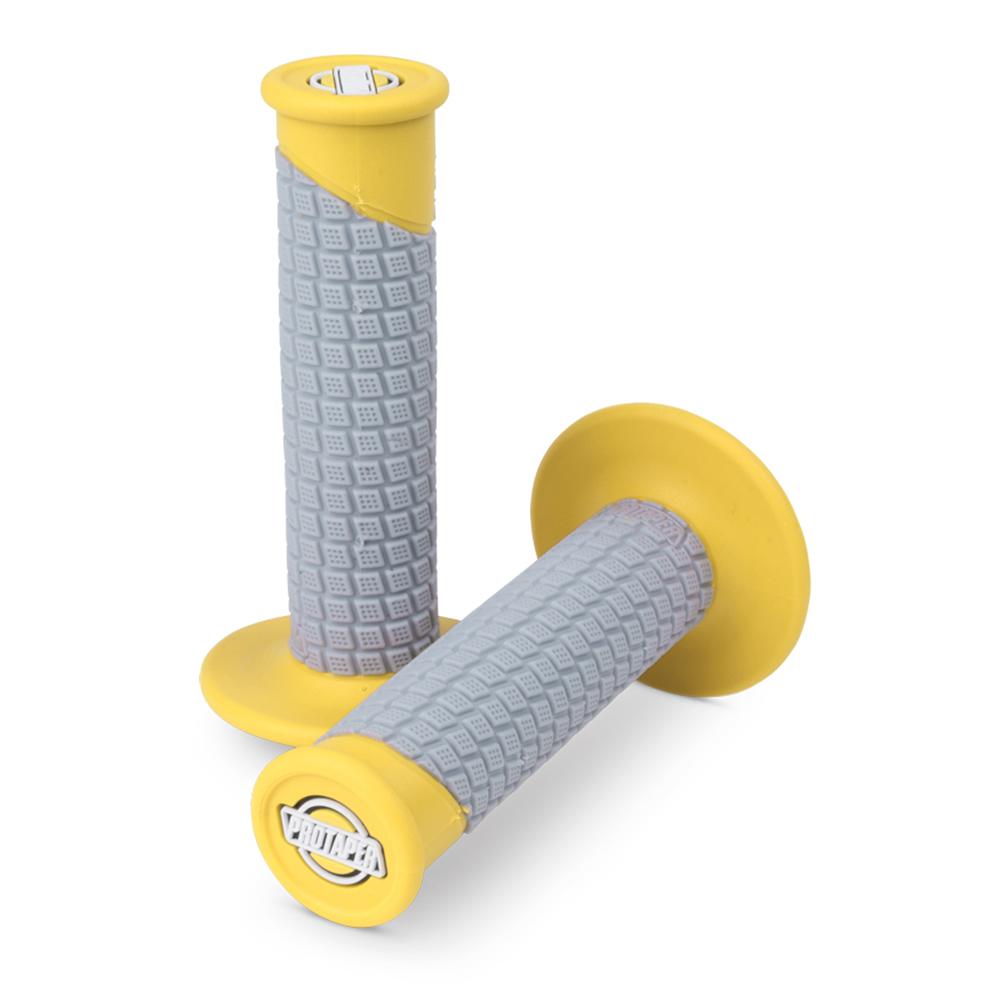 Pro Taper Clamp On Pillow Top Grips Yellow/grey