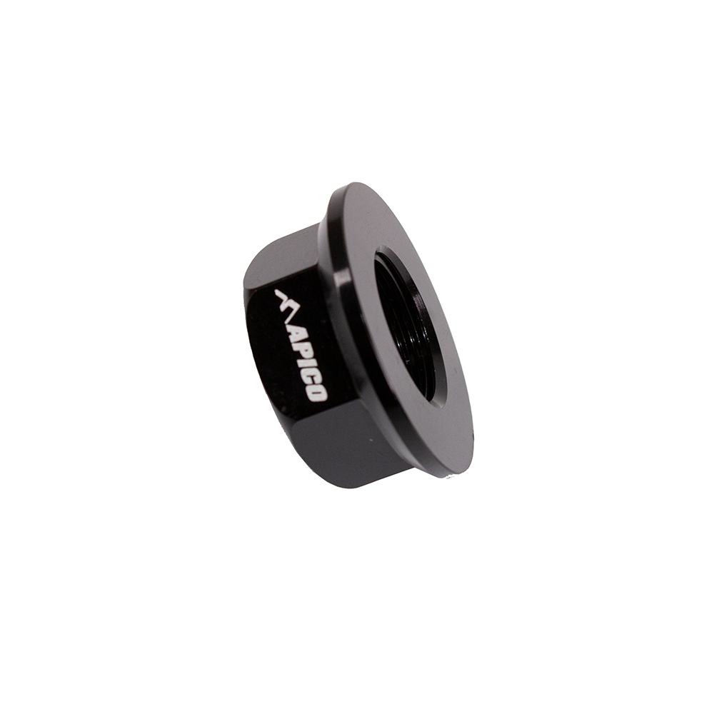 Apico Rear Wheel Axle Nut For Montesa 4RT, 315R, 300 RR, 301RR, 4-Ride 1997-2022 Black