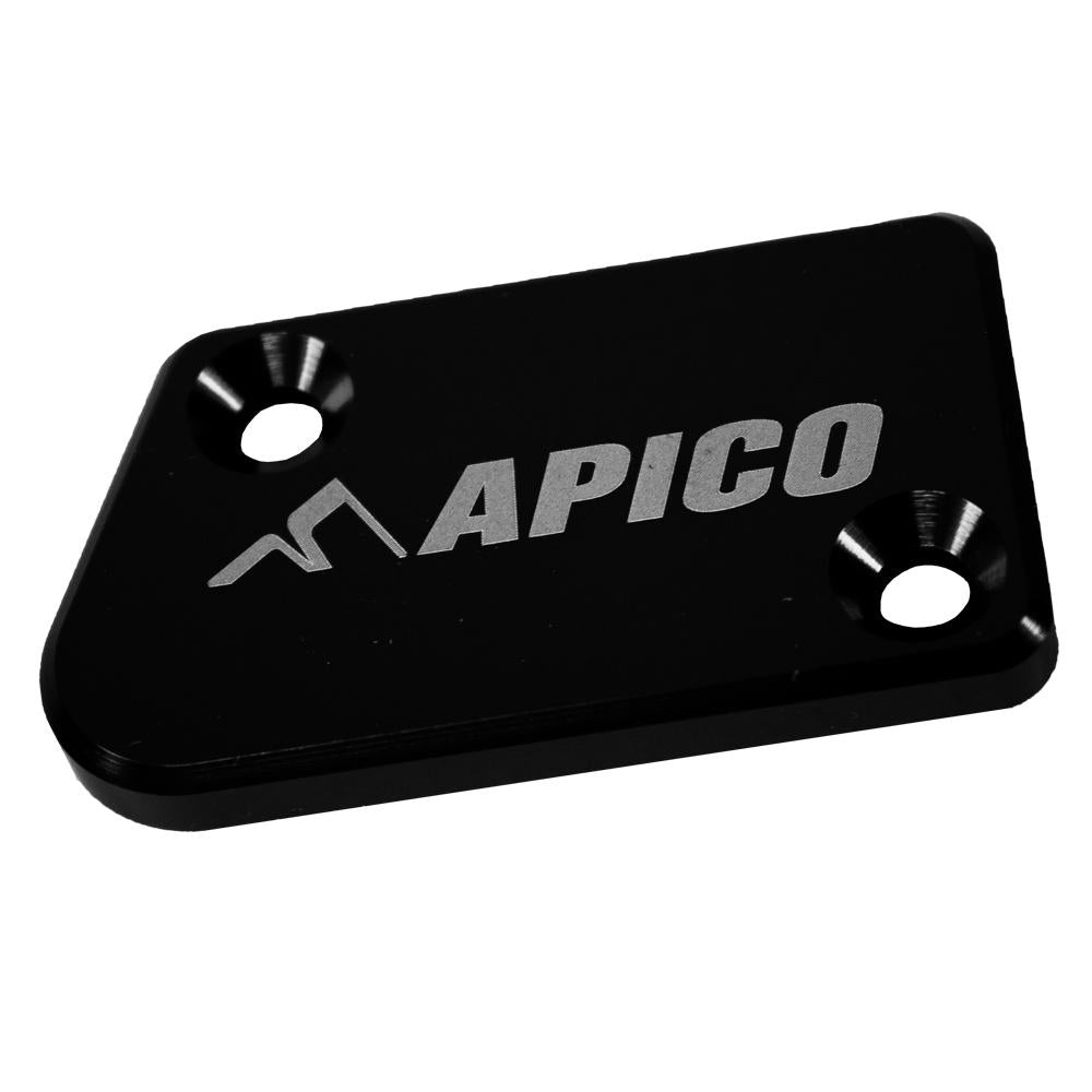 Apico Front Brake Master Cylinder Cover For Yamaha YZ 125/250 & YZF 250/450 2008-2025, WRF250 2017-2025, WRF450 2016-2025 Black
