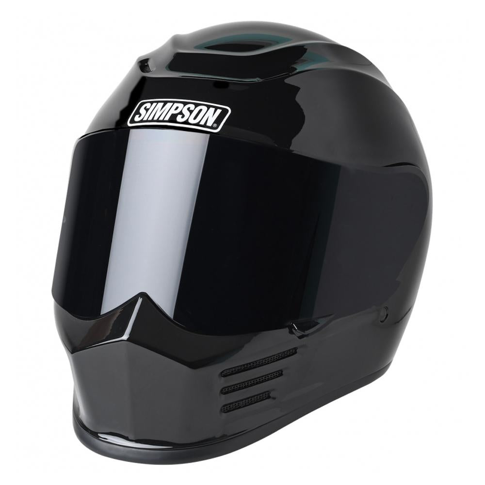 Simpson Speed Solid ECE 22.06 Motorcycle Helmet Black