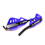 Apico Apico Enduro Hand Guards With Full Wrap Around Aluminium Frame Blue
