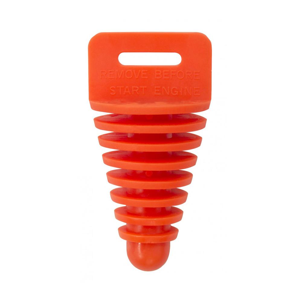 Apico 4 Stroke Exhaust Plug With Lanyard Orange