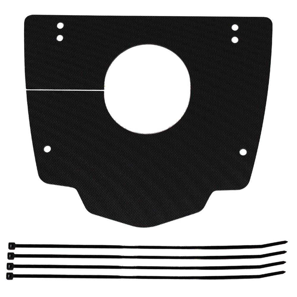 Apico Engine Mud Cover/Splash Guard TRS One 2016-2023 Factory Black