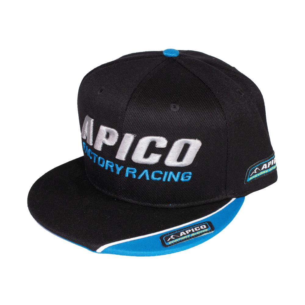 Apico Factory Racing Snapback Cap Black