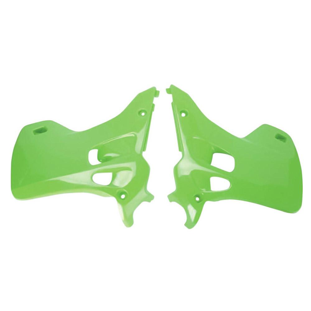 Polisport Radiator Scoops For Kawasaki KX 125/250 1992-1993 Green