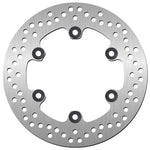SBS Standard Round Rear Brake Disc For Yamaha MT-125 2014-2016 - Silver