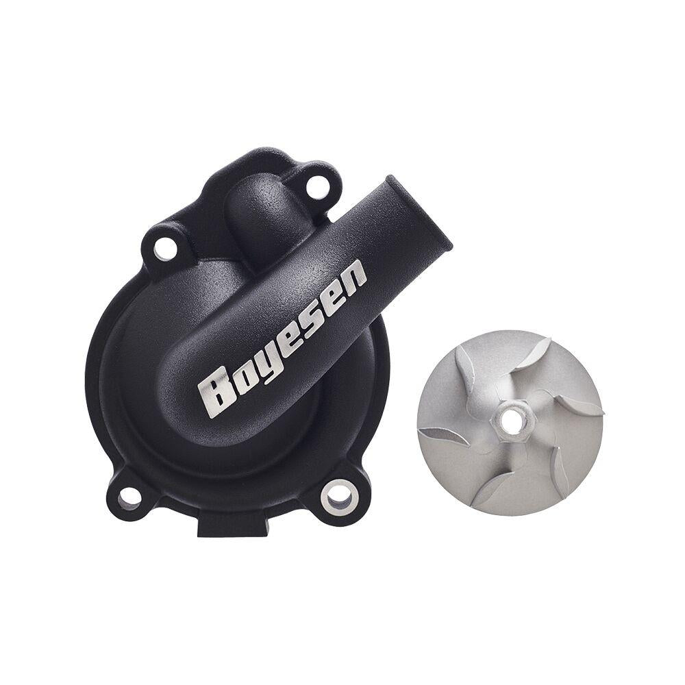 Boyesen Supercooler Water Pump Cover & Impeller Kit For Can Am Commander 1000 EFI 2016-2017 - Black