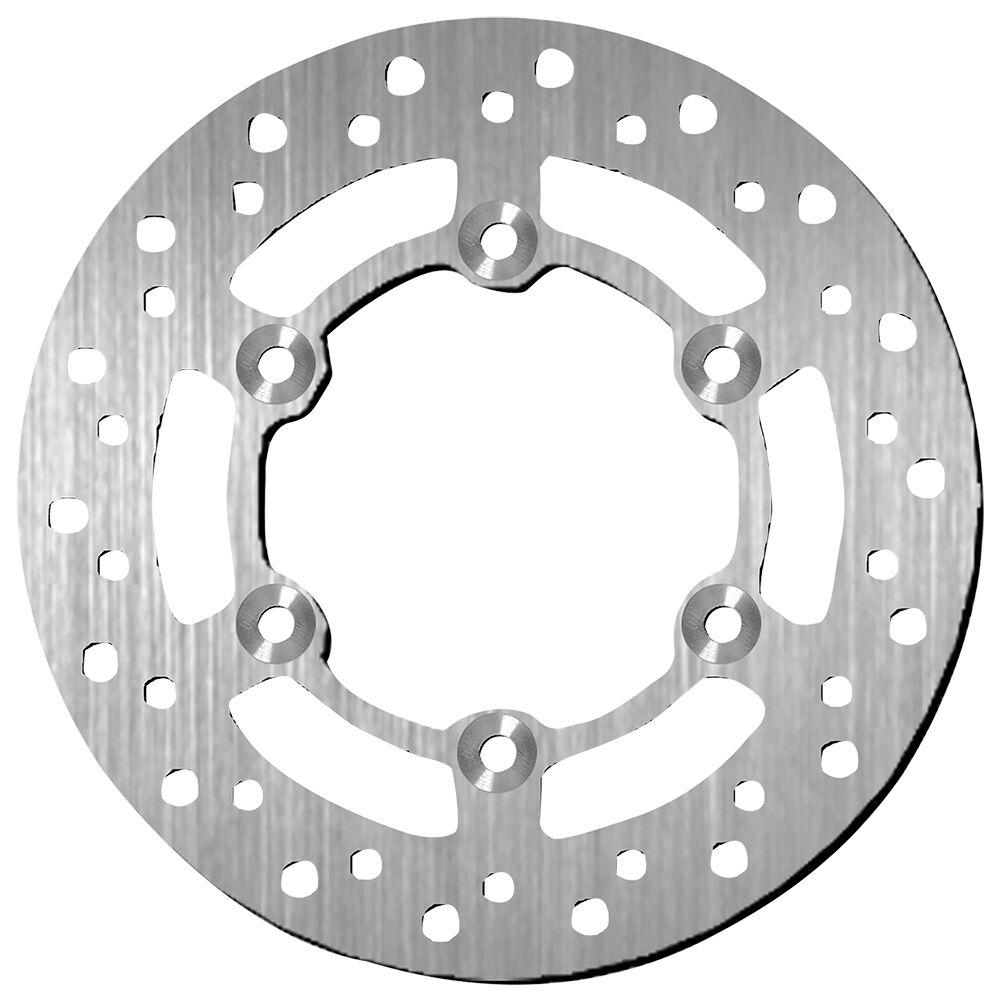 SBS Standard Round Front Left Brake Disc For Suzuki RM85 Small Wheel 2005-2018 - Silver