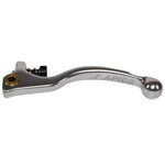 Apico Elite Clutch Lever Forged Trials Braktec Short With Adjuster Silver/black