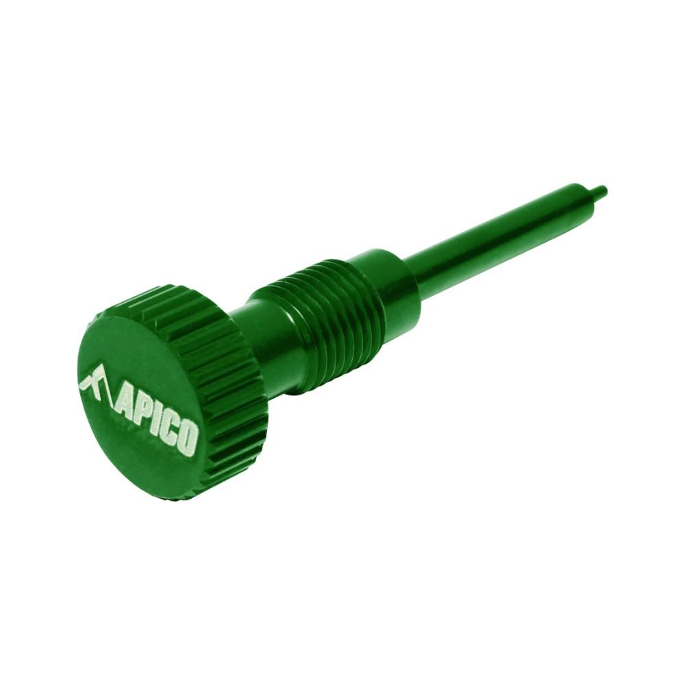 Apico Dellorto Carburettor Air Screw Green