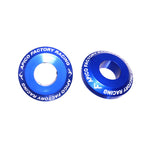 Apico Rear Pro Wheel Spacers For Husqvarna TC125 2016-2022, FC 250/350/450 2016-2022, FX350-450 2017-2022 Blue