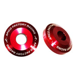 Apico Rear Pro Wheel Spacers For Beta RR 125/250/300 2013-2023, RR 350/390/430/480/520 2013-2023 Red