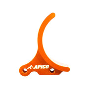 Apico Front Case Saver For KTM SX65 2009-2023, Husqvarna TC65 2017-2023, Gas Gas MC65 2021-2023 Orange