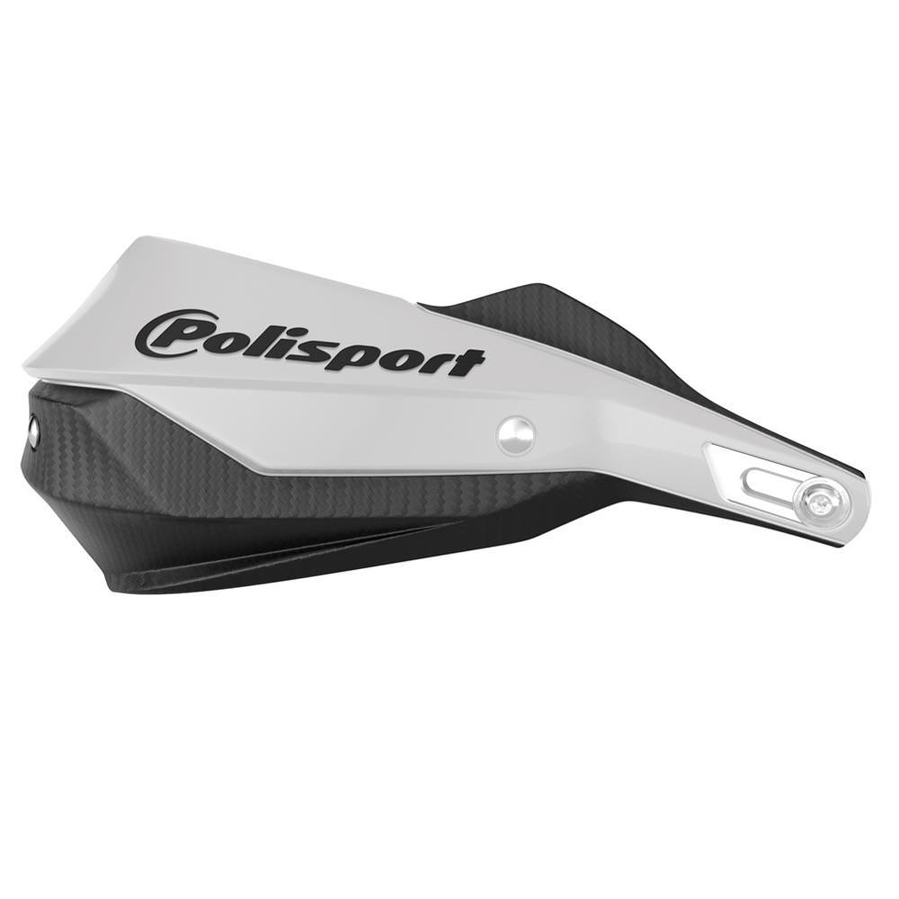 Polisport Trail Blazer Hand Guards For Honda XL750 Transalp 2023-2024 White/black