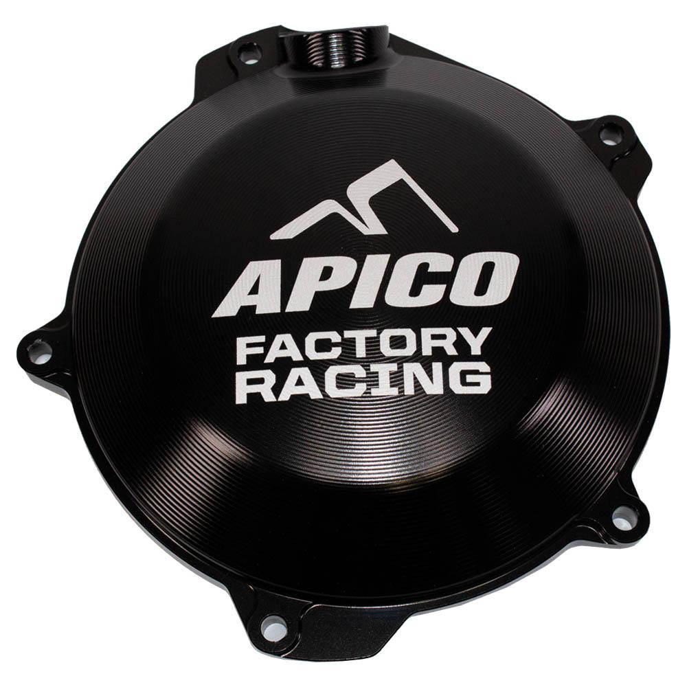 Apico Clutch Cover For KTM SX/SXF 250-450 2023, Husqvarna TC/FC/TX/FX 250-450 2023, Gas Gas MC 250/350/450F Factory 2023 Black