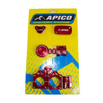 Apico Factory Bling Pack For Honda CRF450R 2021-2023, CRF450RX 2021-2023 Red