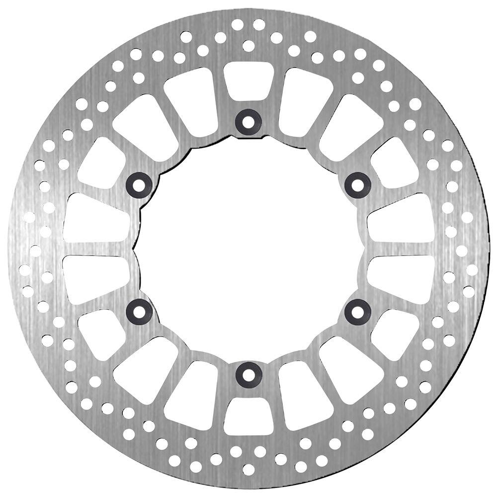 SBS Standard Round Front Left Brake Disc For Triumph America 865 2008-2016 - Silver